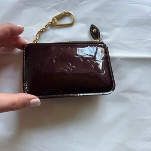 Louis Vuitton Coin Purse Vernis Amarante